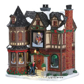 Lemax Lighted Buildings Lemax Scrooge`s Manor, With 4.5V Adaptor